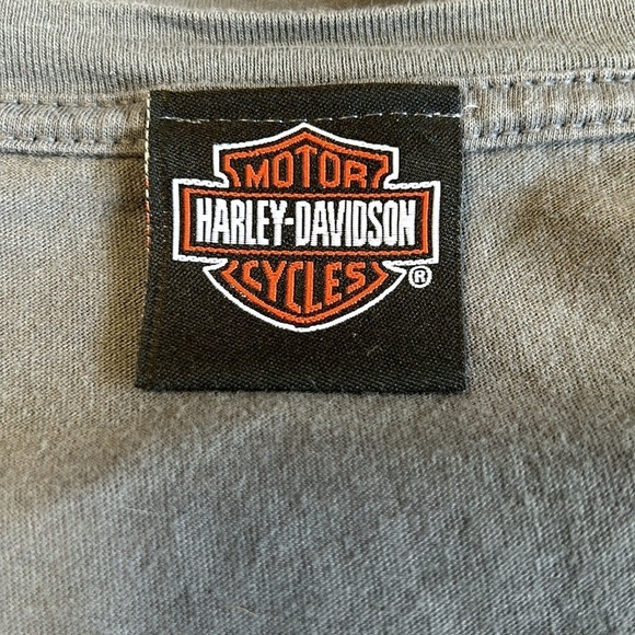 Harley-Davidson‎ Women’s V-Neck Tee Las Vegas American Flag Size XL - Picture 3 of 4